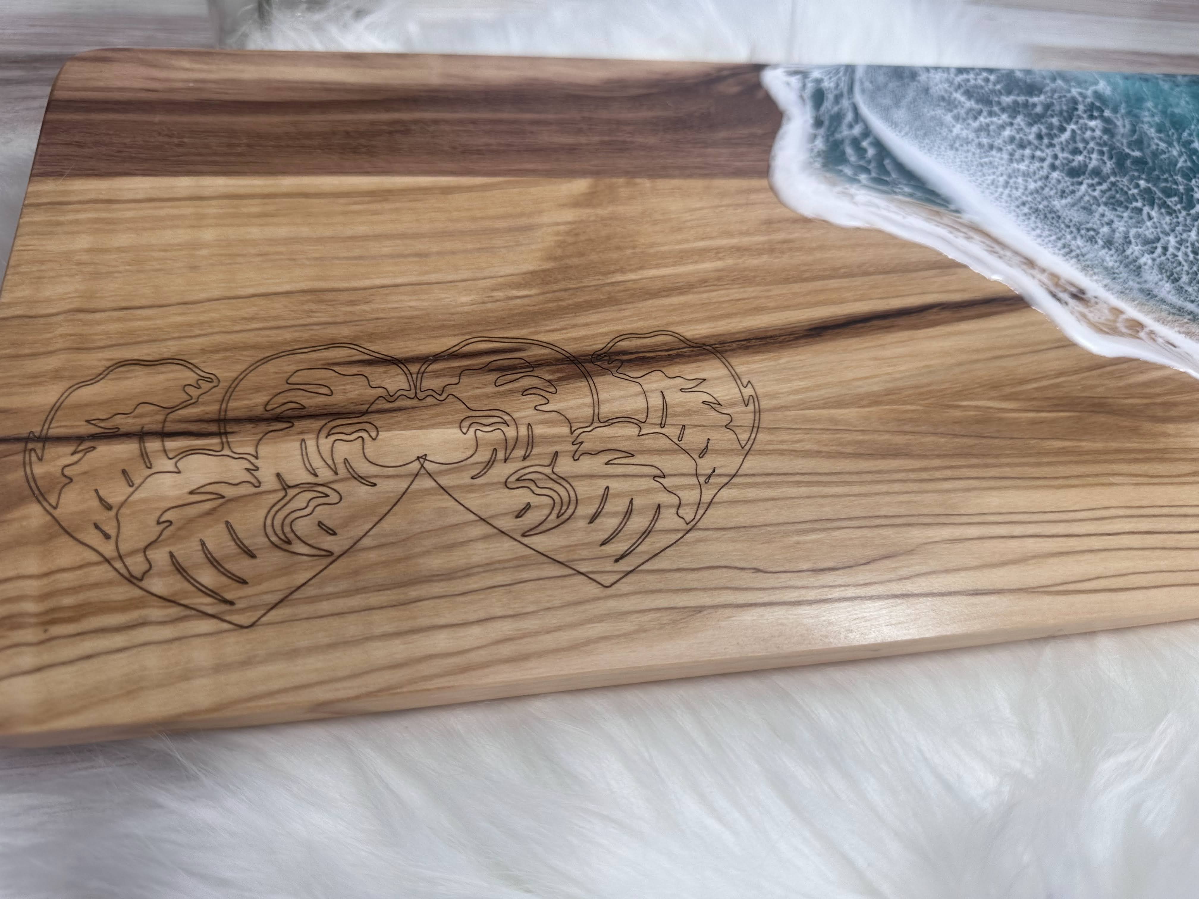 Custom cutting board-Crafteriffic Art