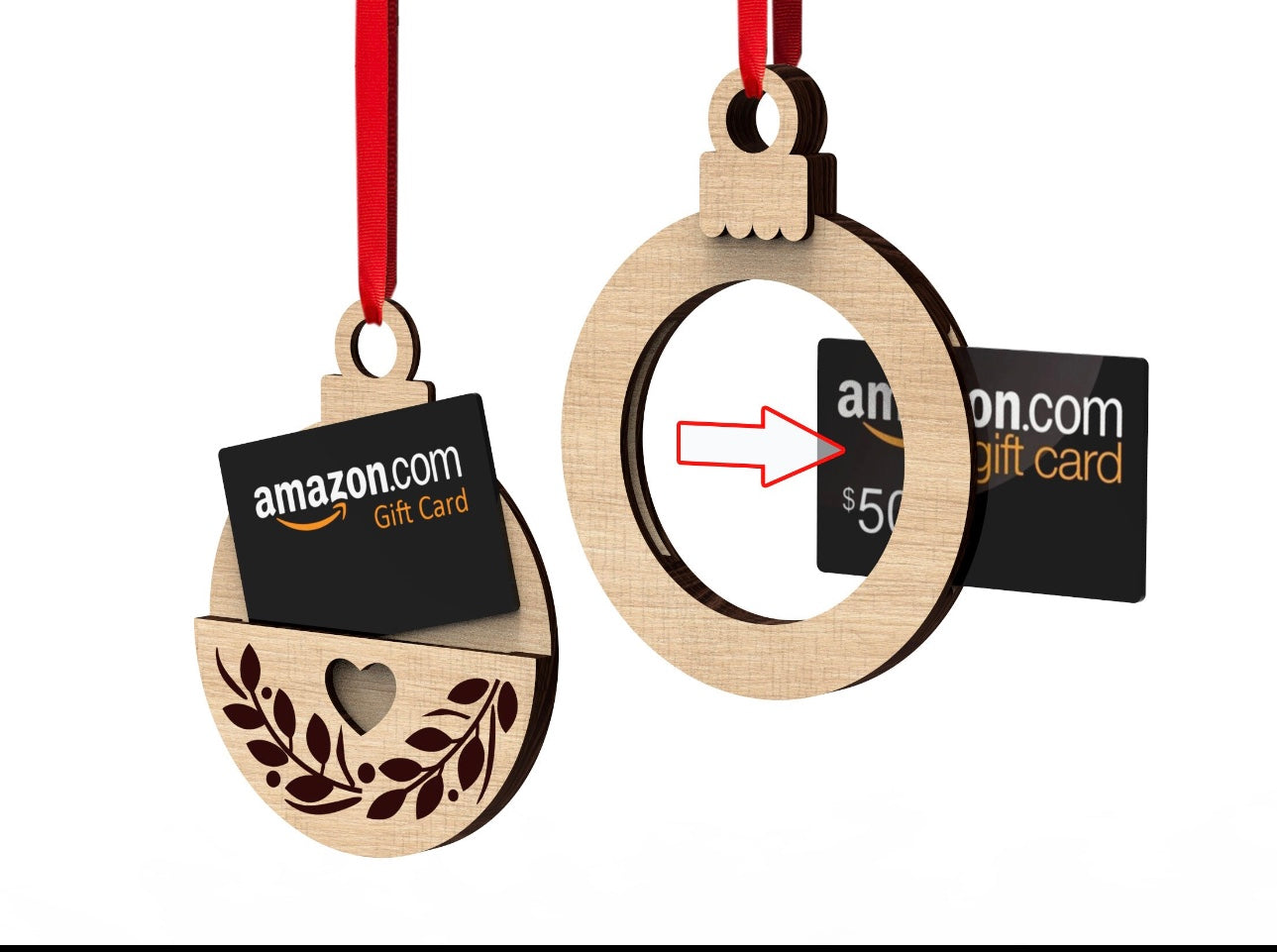 Gift card Ornament-Crafteriffic Art