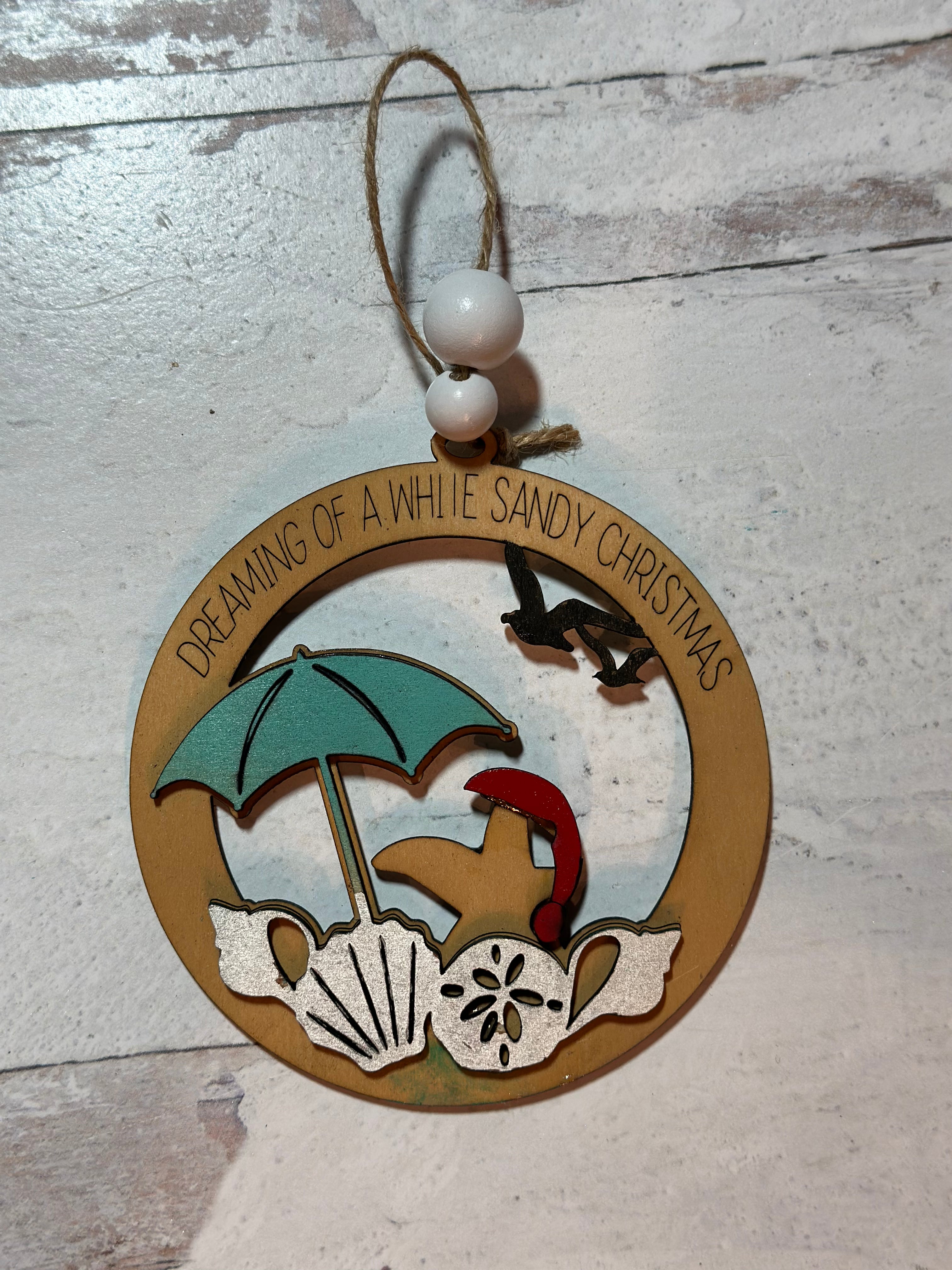 Dreaming of a sandy Christmas-Crafteriffic Art