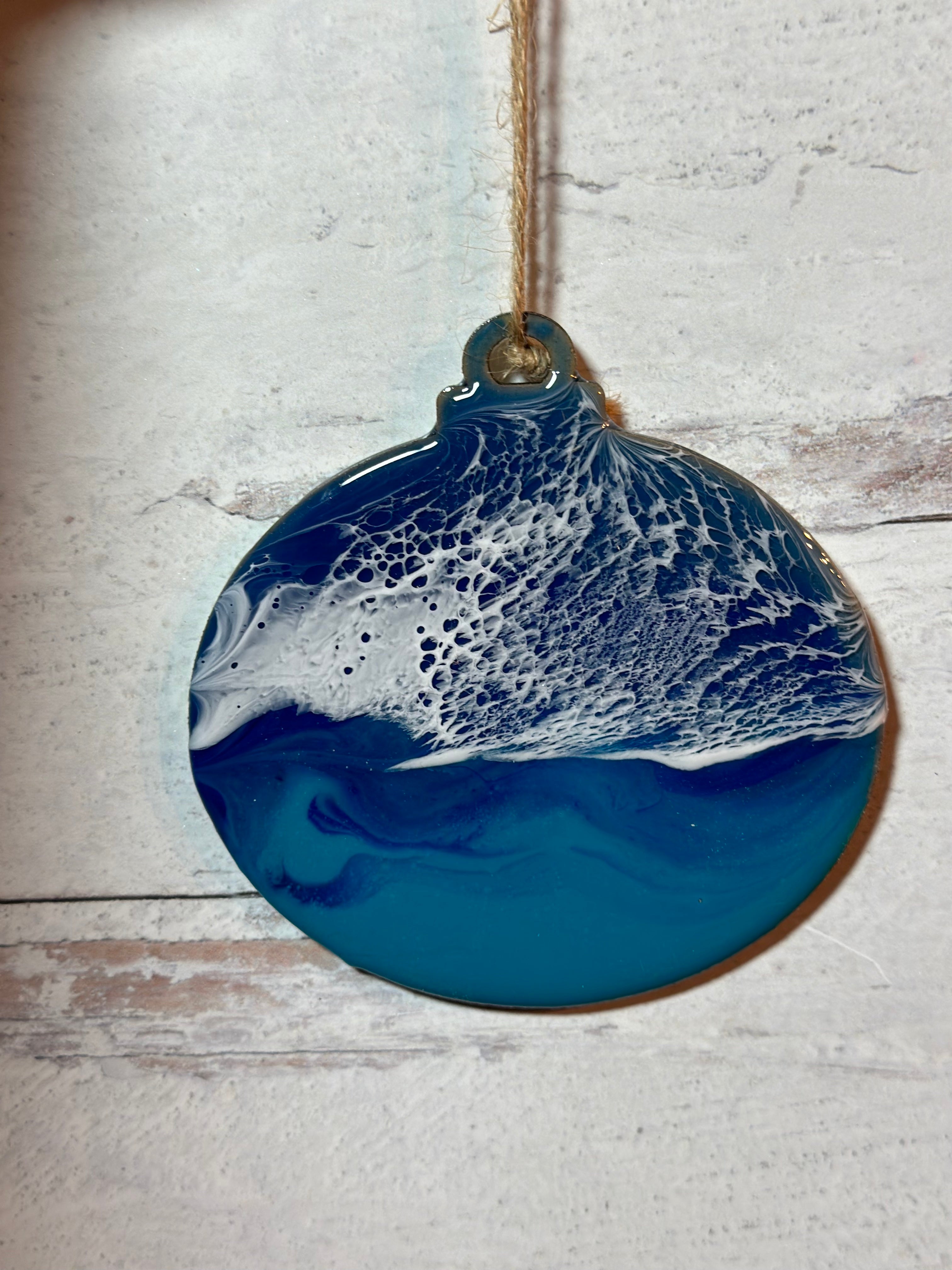 Large Ocean Ornament-Crafteriffic Art