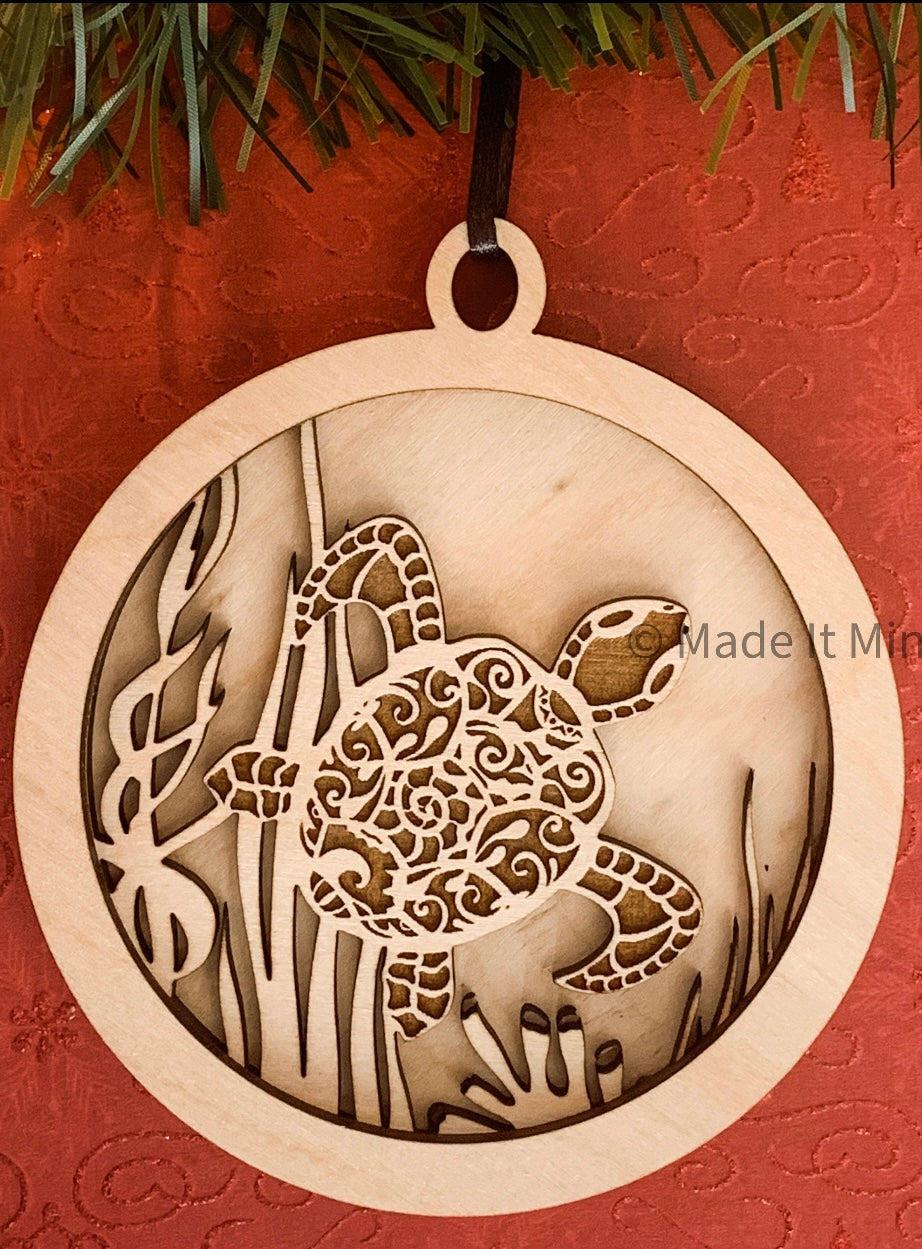 Turtle Ornament-Crafteriffic Art